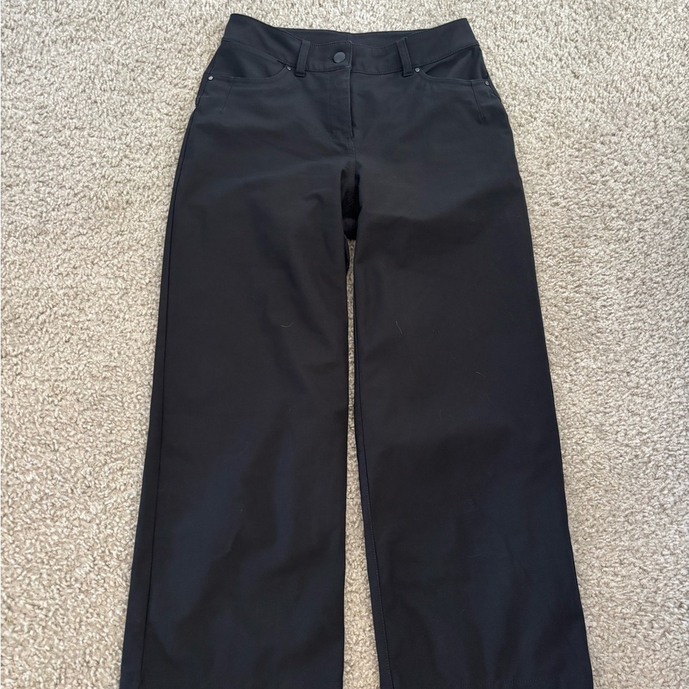 Lululemon Athletica Black Wide Leg Pants